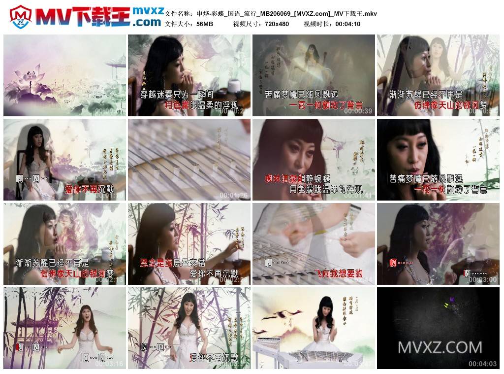 申烨-彩蝶_国语_流行_MB206069